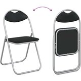  Zložljiva stolica 8 pcs Črna in siva 48 x 43,5 x 81 cm, (5000296818) | Shoptok.si