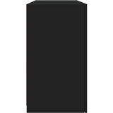 vidaXL Komoda s LED svjetlima crna 123 x 37 x 67 cm | shoptok.hr