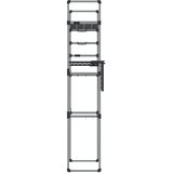  Polica za perilicu rublja 77 x 52 x 192 cm aluminijska | shoptok.hr