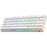 Redragon KEYBOARD - DRACONIC K530RGB PRO BT/WIRED MECHANICAL WHITE RED SWITCH | shoptok.hr
