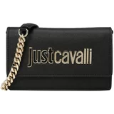 Just Cavalli Pisemska torbica zlata / črna