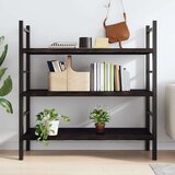  Polica tamnosiva 120 x 50 x 4 cm od obrađene hrastovine | shoptok.hr