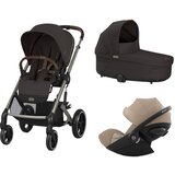 Cybex Voziček 3v1 ALBE Balios S Lux chocolate brown Cene