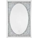 XORA STENSKO OGLEDALO, 90/60/4,6 cm steklo, leseni material | Shoptok.si