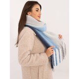 Wool Fashion Italia Scarf-AT-SZ-2320.50-grey-blue | shoptok.hr
