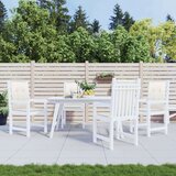  Jastuci za stolice 6 kom prošarano krem100x50x4 cm tkanina | shoptok.hr