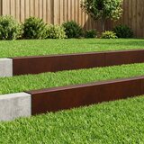 Profil za rubove vrta 10 kom. 100 x 15 x 15 cm Otporni čelik - Otporni čelik 100 x 15 x 15 cm 10 | shoptok.hr