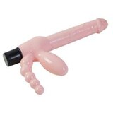 Baile PROM - BREZVRVNI PAS TPR Z VIBRACIJAMI IN ANALNO STIMULACIJO 25,4CM, (21263775) | Shoptok.si