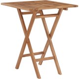  Sklopivi vrtni stol 60 x 60 x 75 cm od masivne tikovine | shoptok.hr