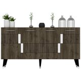 Woody Fashion Moda - Walnut, Silver WalnutSilver Console Cene