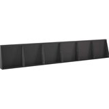  Zid za zadržavanje 6 kom. 40 x 12 x 50 cm Čelik Crna | shoptok.hr