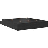  Postelja z dodatnim prostorom za shranjevanje Črni hrast, (22103194) | Shoptok.si