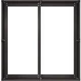 vidaXL Sadilica crna 80x80x40 cm od hladno valjanog čelika | shoptok.hr