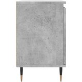  Noćni ormarići 2 kom boja betona 40x30x50 cm konstruirano drvo | Eponuda.com