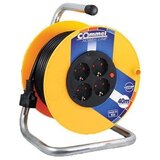 Commel "(c0956) produžni kabl sa motalicom 4 utičnice 280mm 40m žuta" Cene
