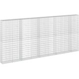  Gabion s žicom debljine 5 mm i mrežom 5x10 cm 450x30x200 cm Slike