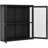 House Nordic Črna kovinska stenska vitrina 80x80 cm Brisbane – | Shoptok.si