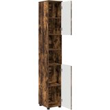  Kupaonski ormar s pohranom Dimljeni hrast 30 x 35 x 192 cm | shoptok.hr