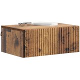  Noćni ormarić za montažu na zid Staro drvo 49 x 34,5 x 20 cm | shoptok.hr