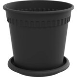  Saksije za biljke 24 pcs Crna Ø 17 x 14 cm Plastika | shoptok.hr