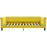  Dnevni krevet na razvlačenje žuti 90 x 200 cm baršunasti | shoptok.hr