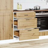  Donji kuhinjski ormarić Porto boja hrasta konstruirano drvo | shoptok.hr