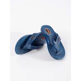 Shelvt Men's pool flip-flops blue | ePonuda.com