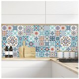 Ambiance Komplet 60 stenskih nalepk Tiles Azulejos Antibes, 10 x 10 cm Cene