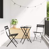  Sklopiva stolica za vrt 2 pcs Antracit 42 x 46 x 82cm Metal | shoptok.hr
