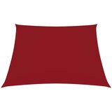 vidaXL Jedro za zaštitu od sunca od tkanine Oxford četvrtasto 6 x 6 m crveno - Crvena 6 x 6 m 1 | shoptok.hr