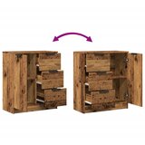  Komoda boja starog drva 60 x 30 x 70 cm od konstruiranog drva | Eponuda.com