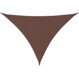  Jedro protiv sunca od tkanine trokutasto 3,5x3,5x4,9 m smeđe | shoptok.hr