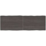 Stolna Mizna plošča temno siva 180x60x6 cm obdelana trdna hrastovina, (20979332) Cene