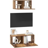  Set TV komoda 2 kom. Staro drvo Konstruirano drvo | Shoptok.si