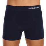 Nedeto Men's boxers seamless bamboo blue Cene