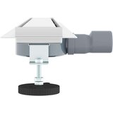 Tuš kanal 2-u-1 sa 360° sifonom Srebrno 80 cm | shoptok.hr