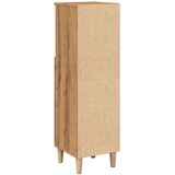 vidaXL kopalniška omarica artisan hrast 30x30x100 cm inženirski les | Shoptok.si