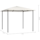  Sjenica 3 x 3 x 2,6 m krem 160 g/m² | shoptok.hr