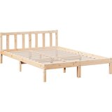  Dugi okvir kreveta bez madraca 160 x 210 cm masivna borovina | shoptok.hr