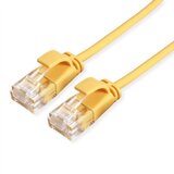 Secomp Roline UTP PatchCord Cat6A/Class EA LSOH CL SLIM žuta 2.0m ( 5942 ) Cene