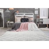 Kayoom PREPROGA Z VISOKIM FLOROM 160/230 cm antracit, bela | Shoptok.si