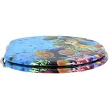  Toaletna sjedala s mekim zatvaranjem Duboko plava 44 x 38 cm | Eponuda.ba