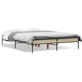  Okvir za krevet boja hrasta 140x190cm konstruirano drvo i metal | Eponuda.ba