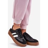 Boto EVENTO Women's Platform Sneakers Made of Eco Leather Black Elaraven | Shoptok.si