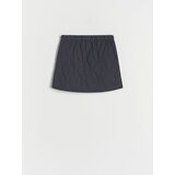 Reserved - Bombažno krilo s šivi - Siva | Shoptok.si
