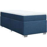 Maison Chic Box spring postelja - Vzmetna postelja z vzmetnico modra 90x190 cm blago SL10166, (21885556) Cene