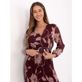 Italy Moda Dress-IT-SK-11389.27P-burgundy | shoptok.hr