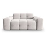 Micadoni Home Svijetlo siva baršunasta sofa 156 cm Kendal - Cijene