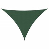  Jedro protiv sunca trokutasto tkanina 3,5x3,5x4,9 m tamnozeleno | shoptok.hr