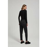 Marisse Black Checkered Trousers | Shoptok.si